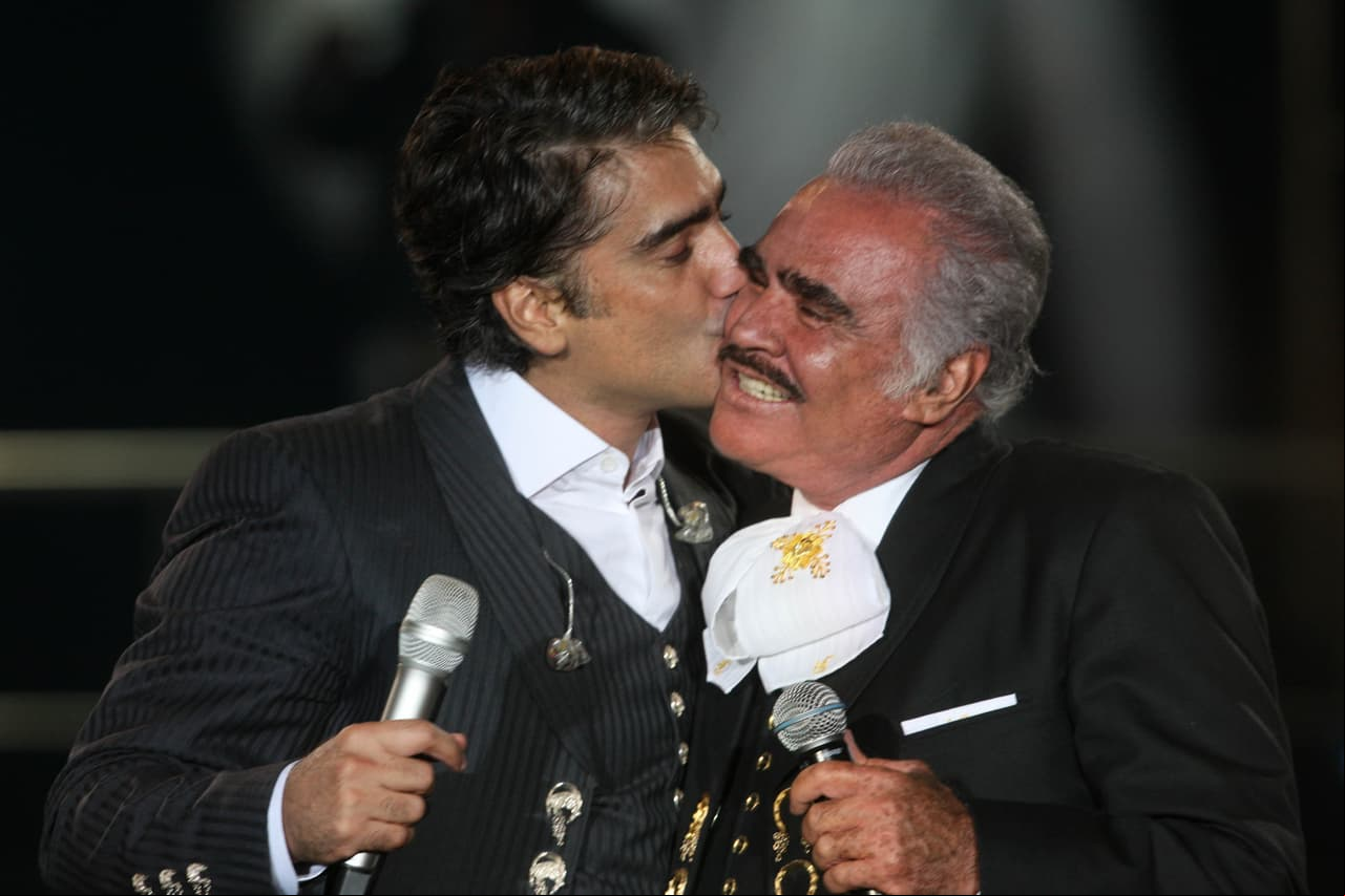 Alejandro Fernández y Vicente Fernández