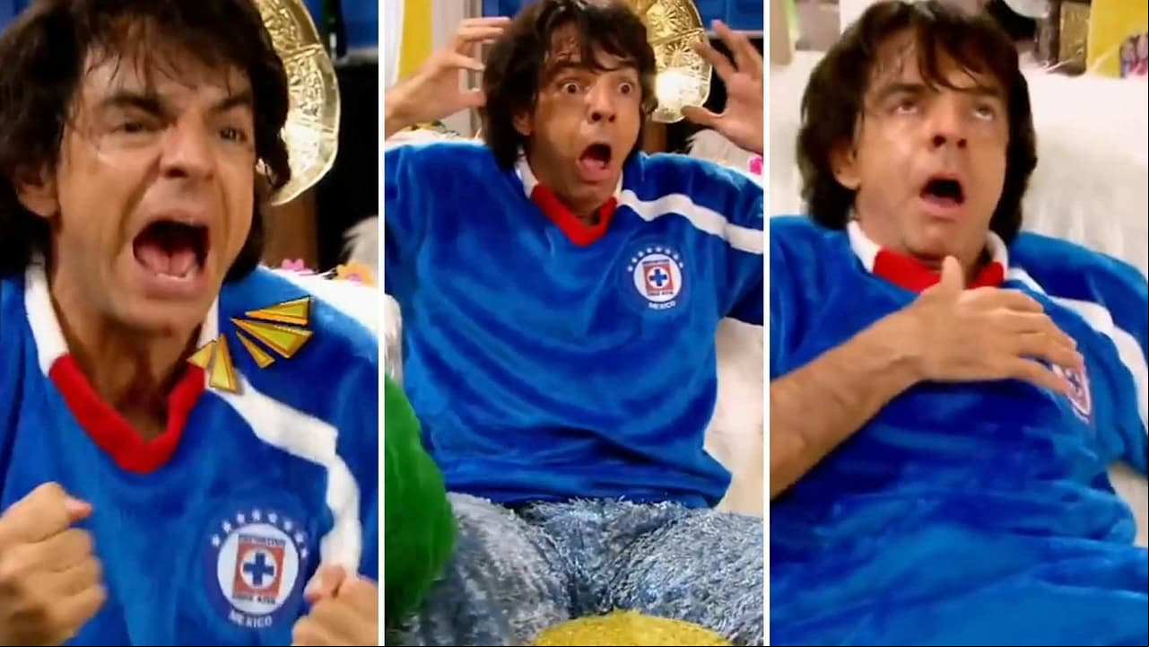 'Ludovico P. Luche' se convierte en tendencia gracias a sus reacciones tras el triunfo del Cruz Azul