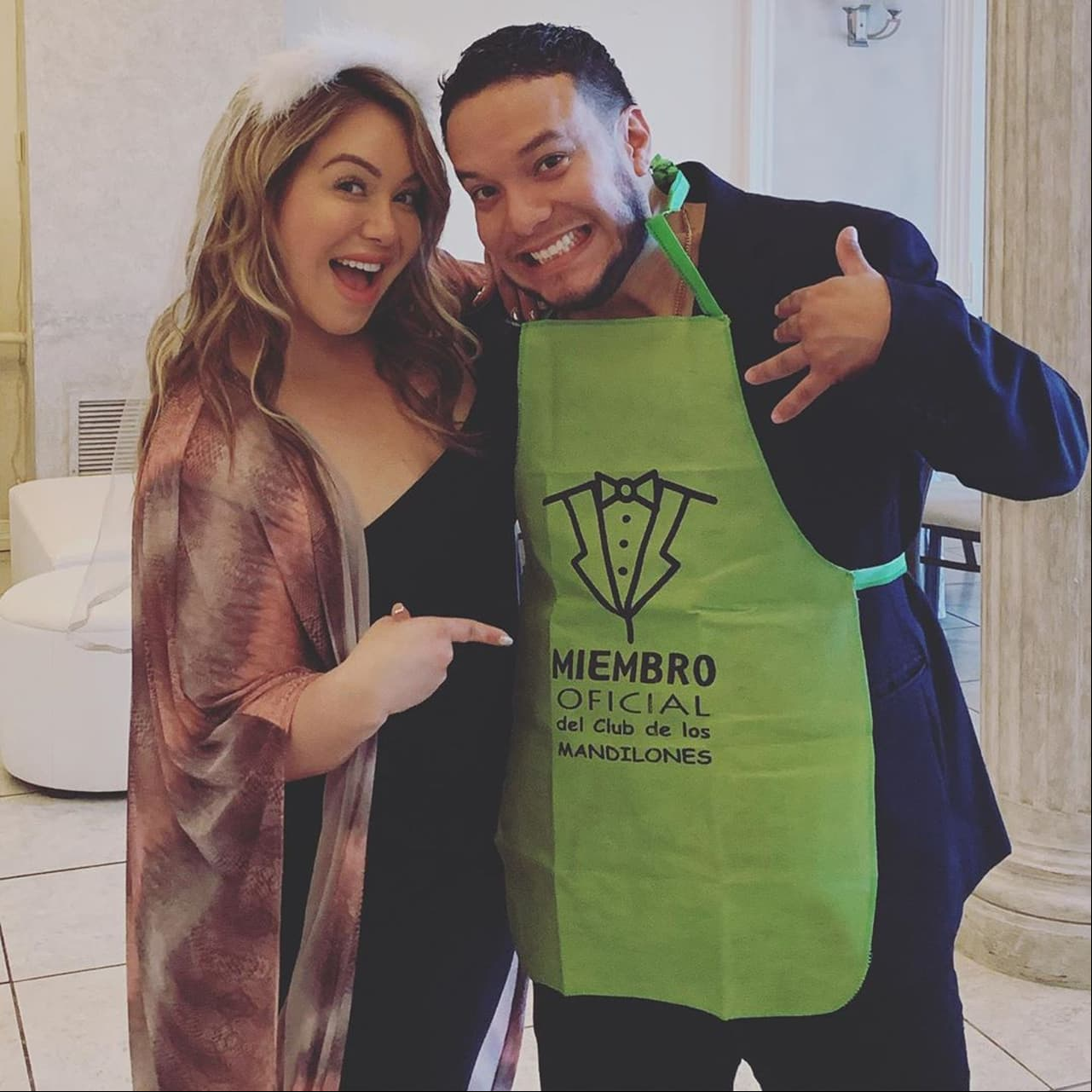 Chiquis Rivera y Lorenzo Méndez revelan los posibles nombres de sus futuros hijos