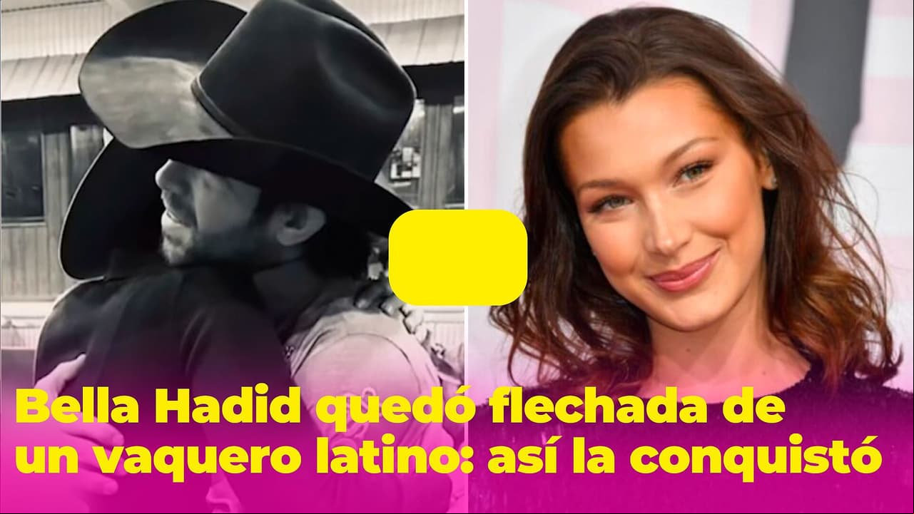 Bella Hadid se enamoró de un vaquero latino: gracias a este galán superó su ruptura