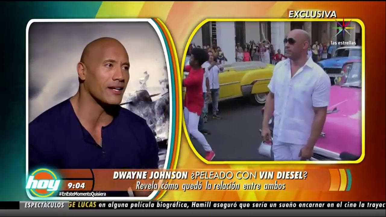 Dwayne Johnson revela cómo quedó su relación con Vin Diesel ¡Entérate!