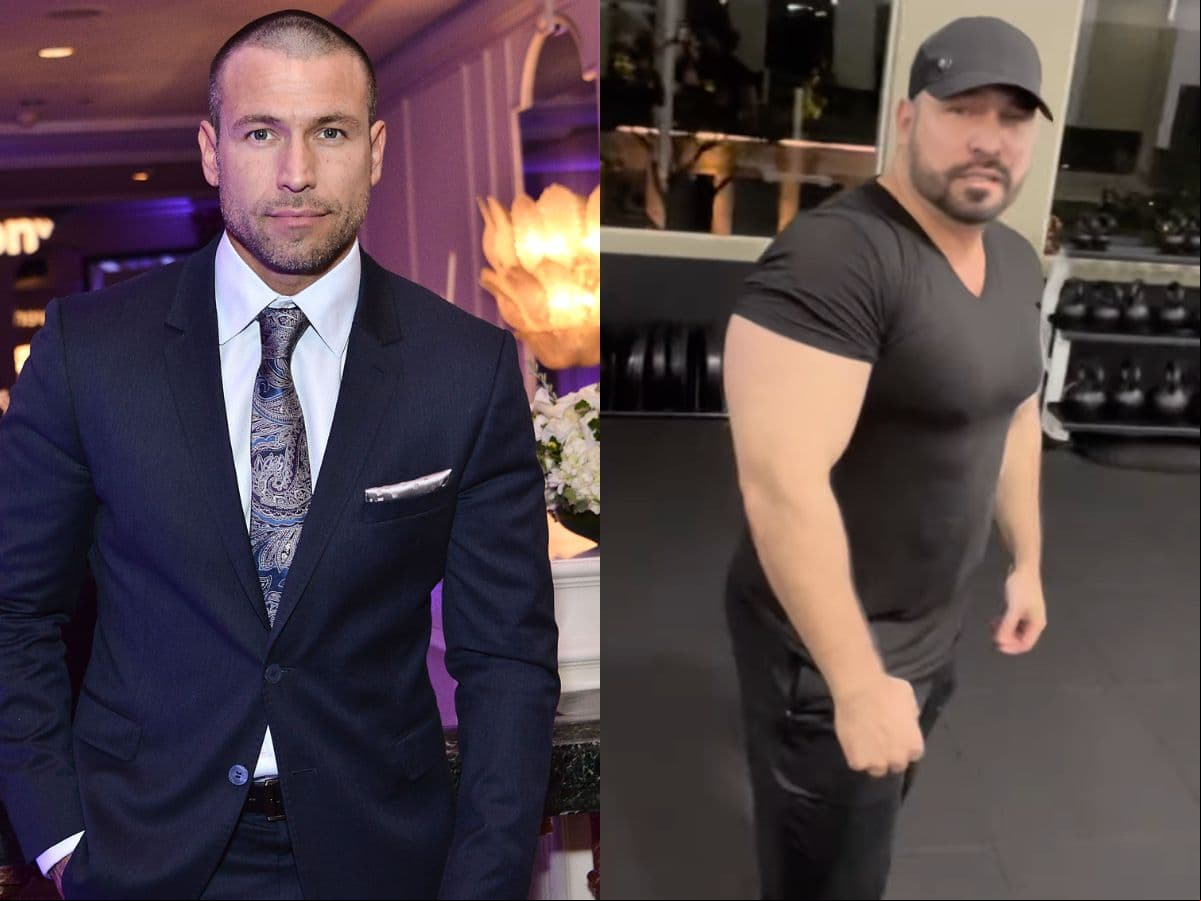 Rafael Amaya aumentó su masa muscular por un reto profesional.