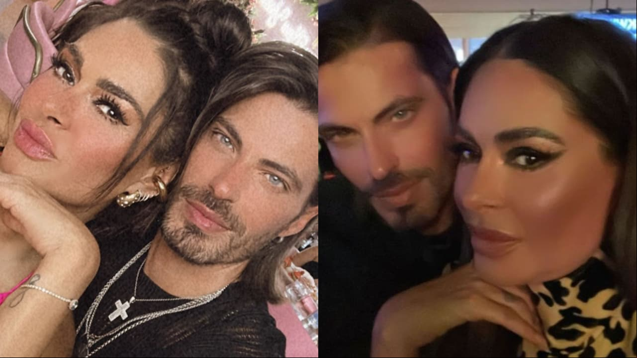 Galilea Montijo e Isaac Moreno ya no esconden su amor.