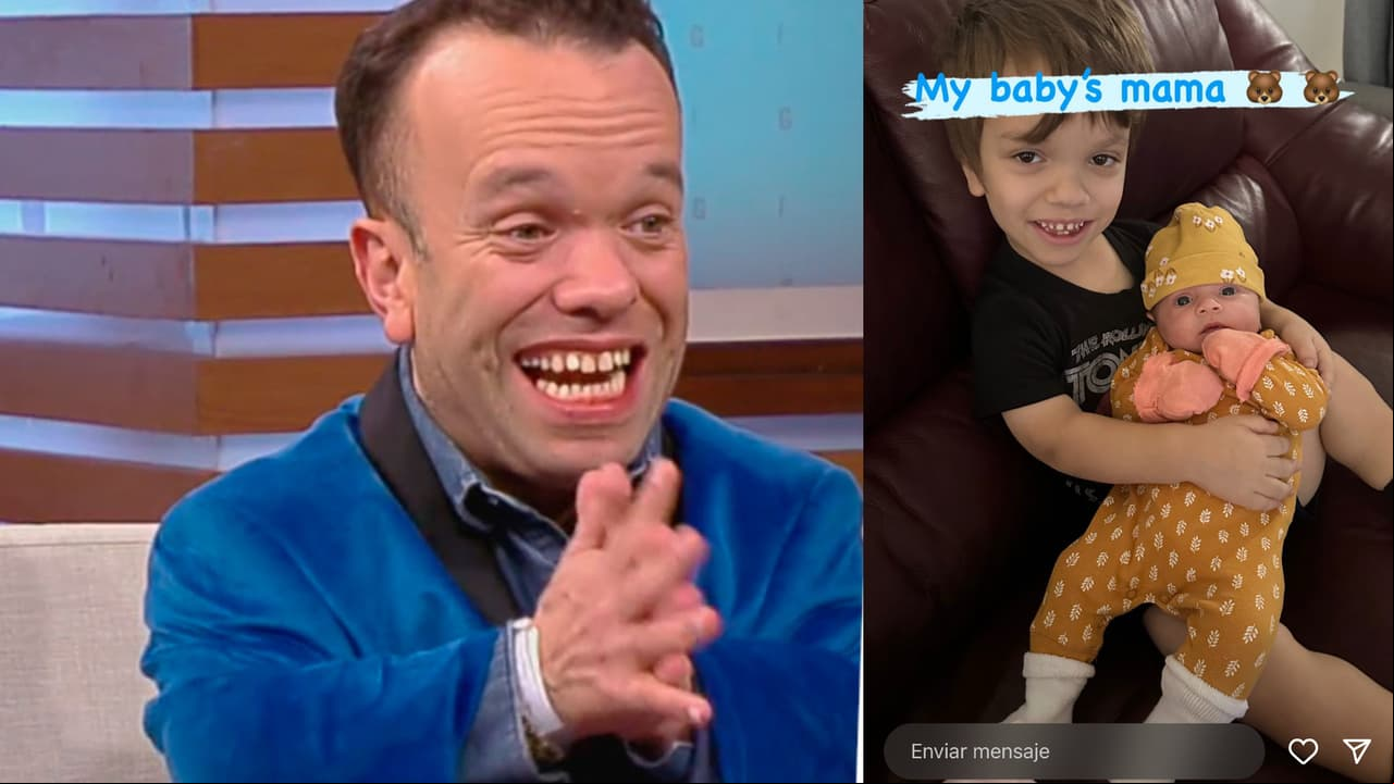 Esta es la nueva foto de los hijos de Carlitos 'El Productor'. Se ve cómo está Aliyah Sofía a mes y medio de haber llegado al mundo y abrazada por su hermano mayor, Sebastián.
