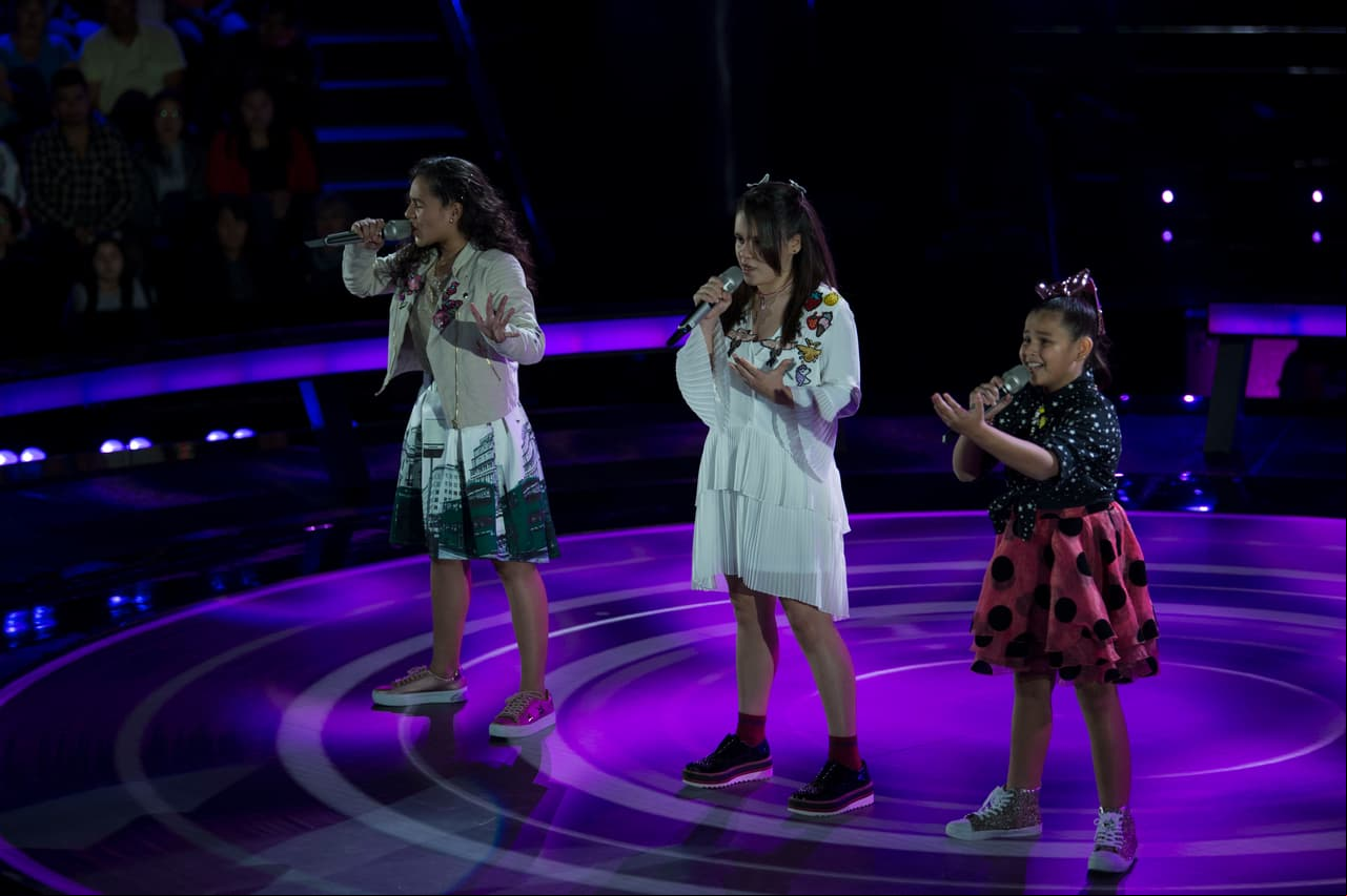 La batalla más espectacular de la noche la protagonizaron: Allison Rivera, Carla Preciado y Ángela Valeria del Team Rivera.