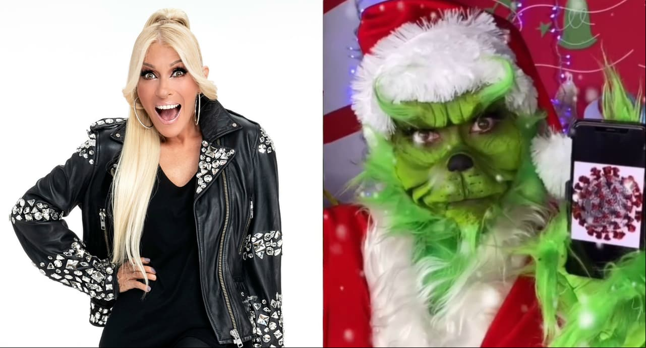 Yuri se disfraza de ‘El Grinch’ y dice qué odia de esta navidad
