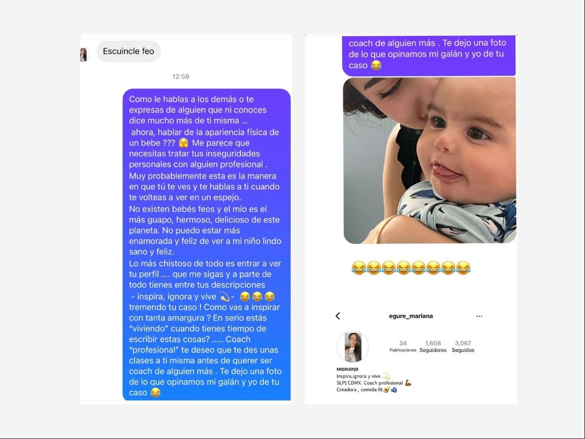 Así respondió Ximena Navarrete a quien le dijo "escuincle feo" a su hijo