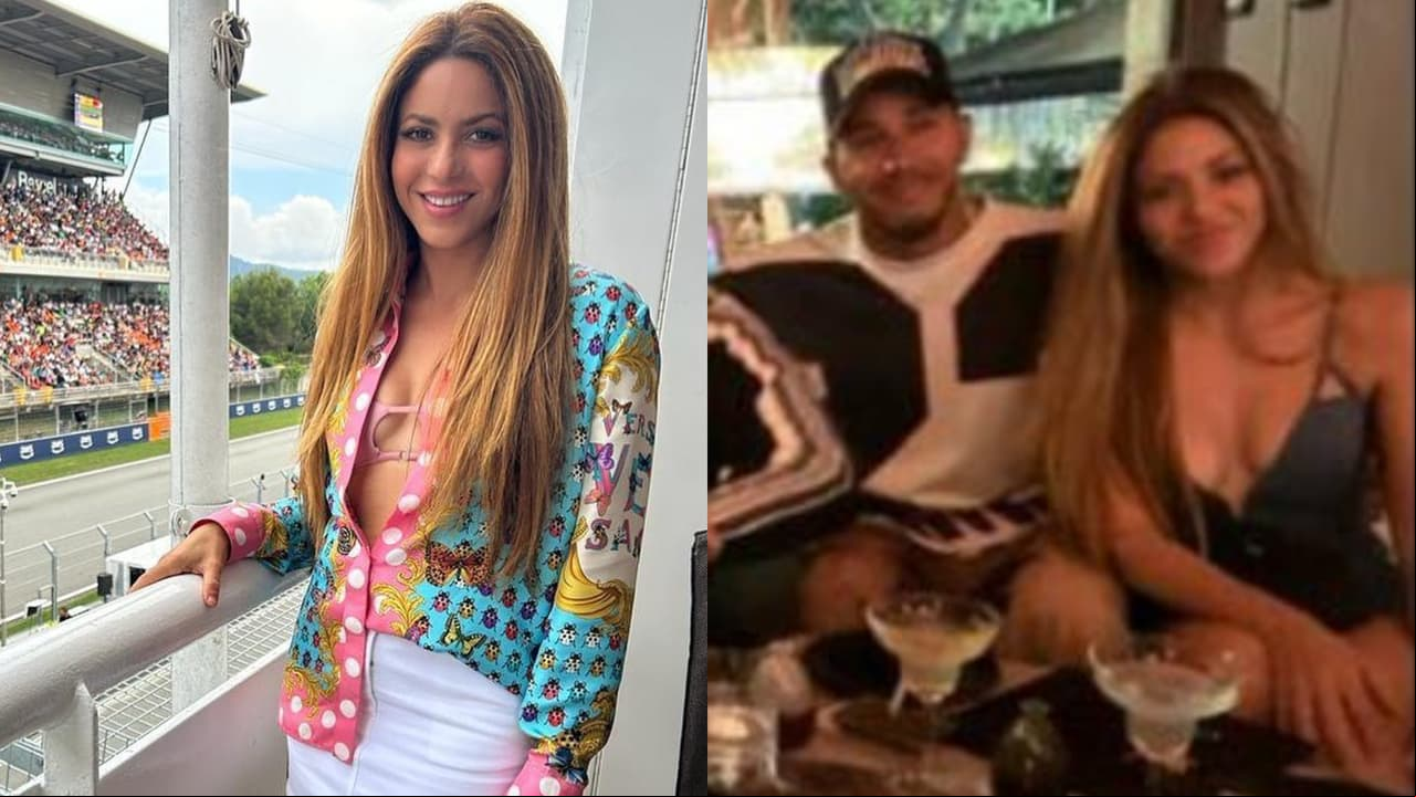 Shakira y Lewis Hamilton se habrían dado "besos y arrumacos" ante todos