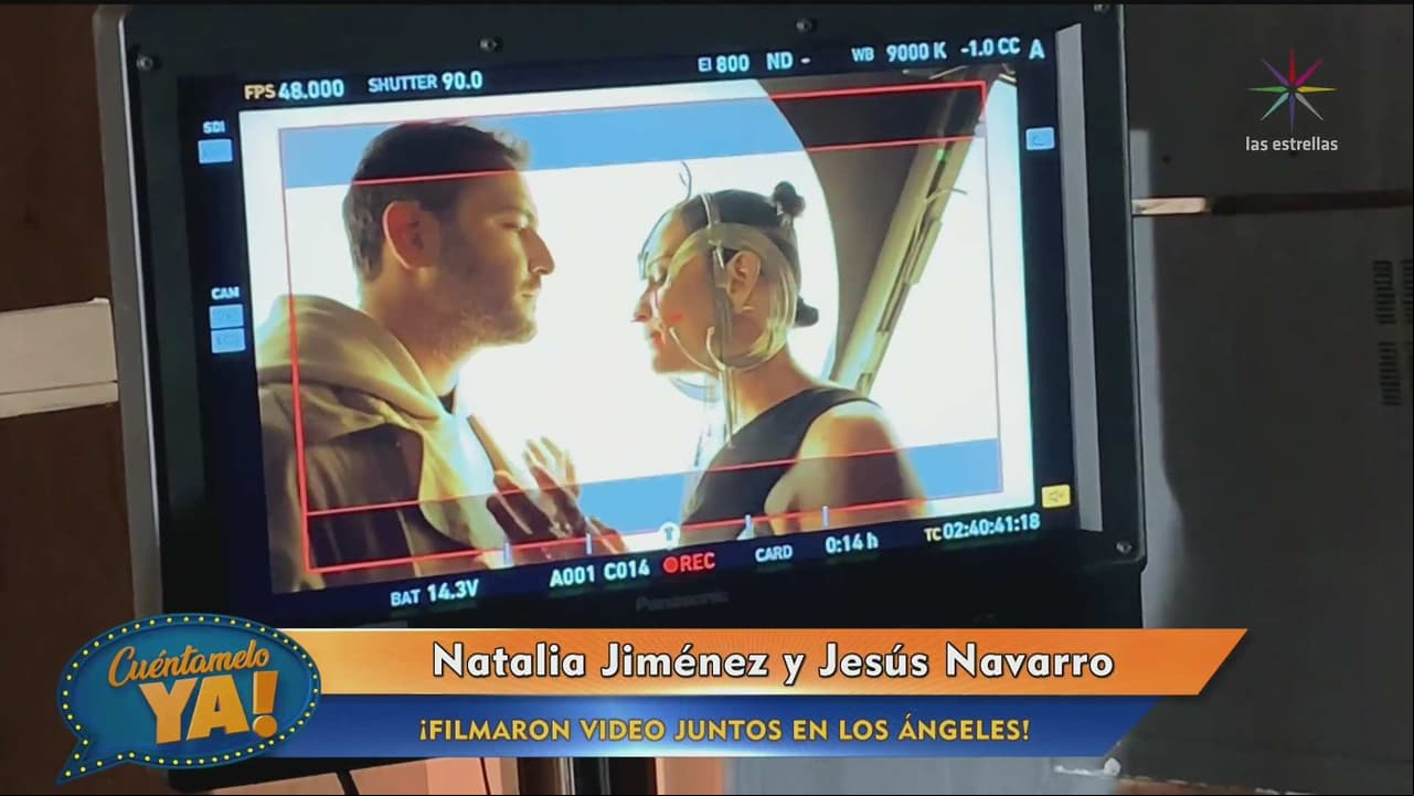 Natalia Jiménez y Jesús Navarro filman juntos
