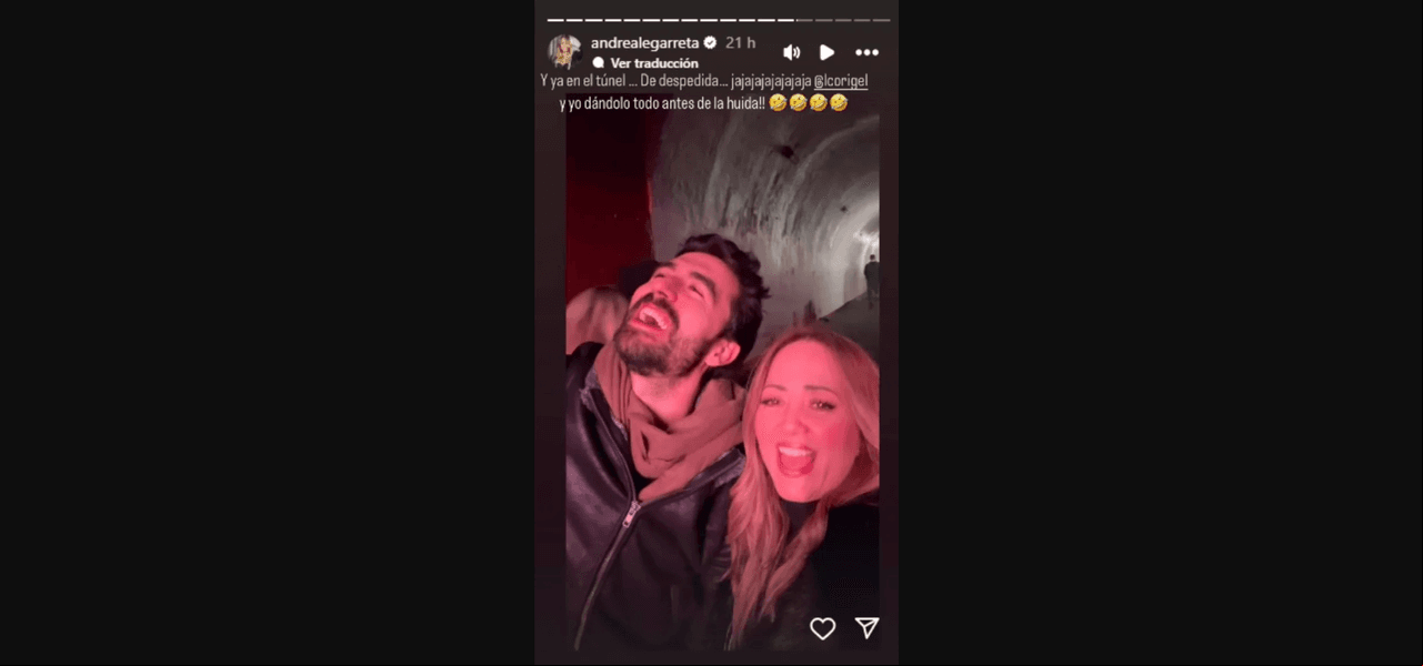 Esta foto desató los rumores de un supuesto romance de Andrea Legarreta