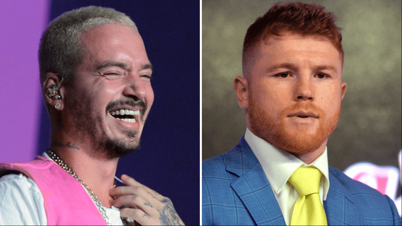 J Balvin reacciona a foto del 'Canelo' muy serio tras su boda y bromea