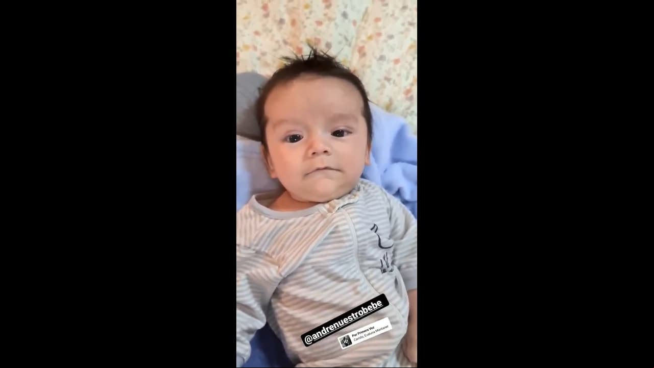 Sherlyn dejó ver cómo despierta su hijo André todos los días
