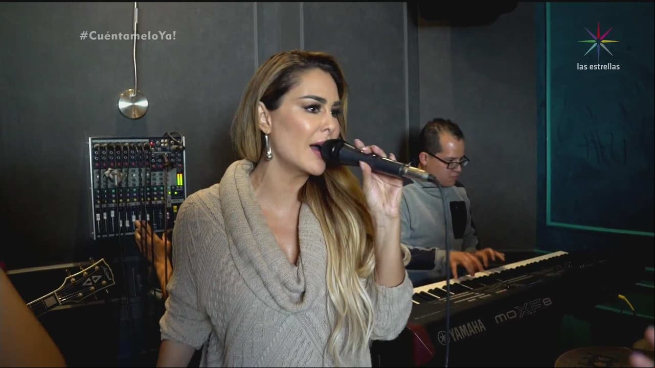 Ninel Conde prepara dueto y entramos en exclusiva a sus ensayos