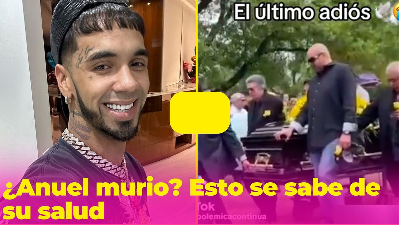 Circulan videos de la supuesta muerte de Anuel: esto se sabe sobre su salud