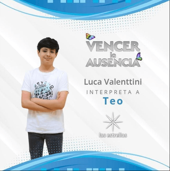Luca Valenttini que será 'Teo'...