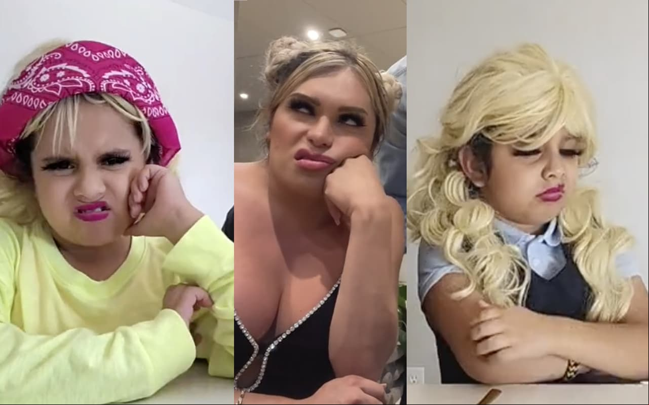 Niña que interpreta a Wendy Guevara en TikTok se hace viral y hasta La Perdida reconoce su talento