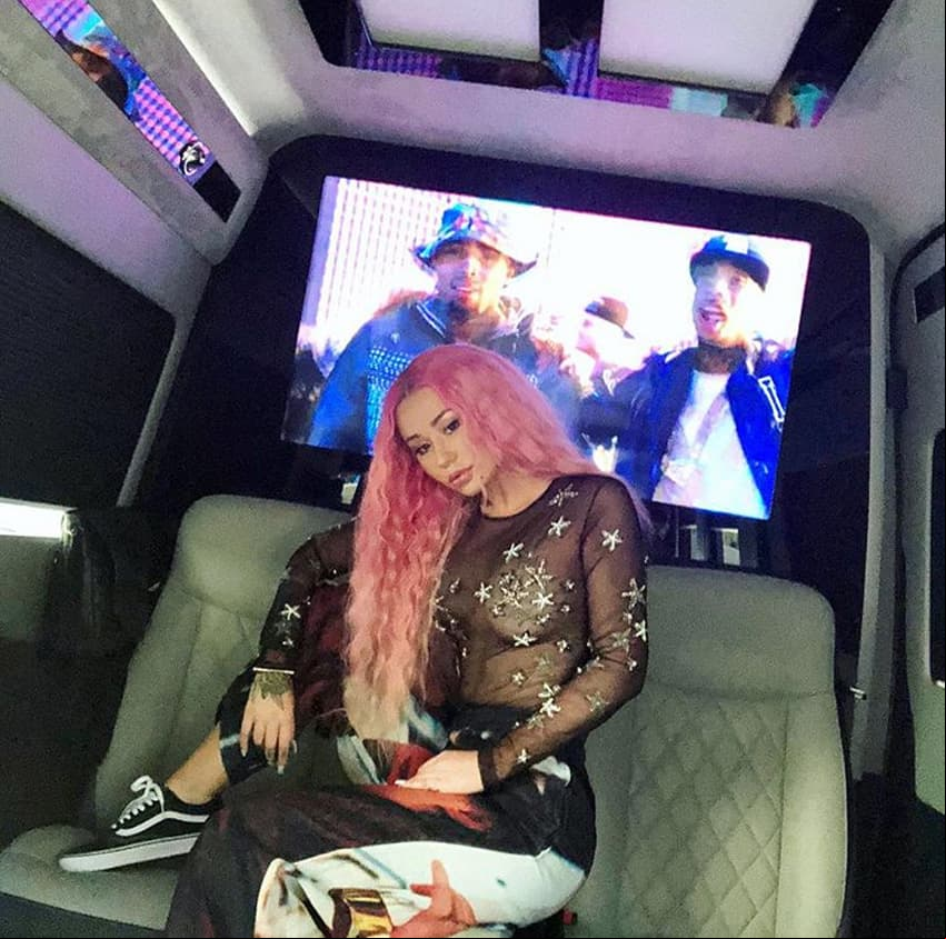 Iggy durante su viaje a Coachella