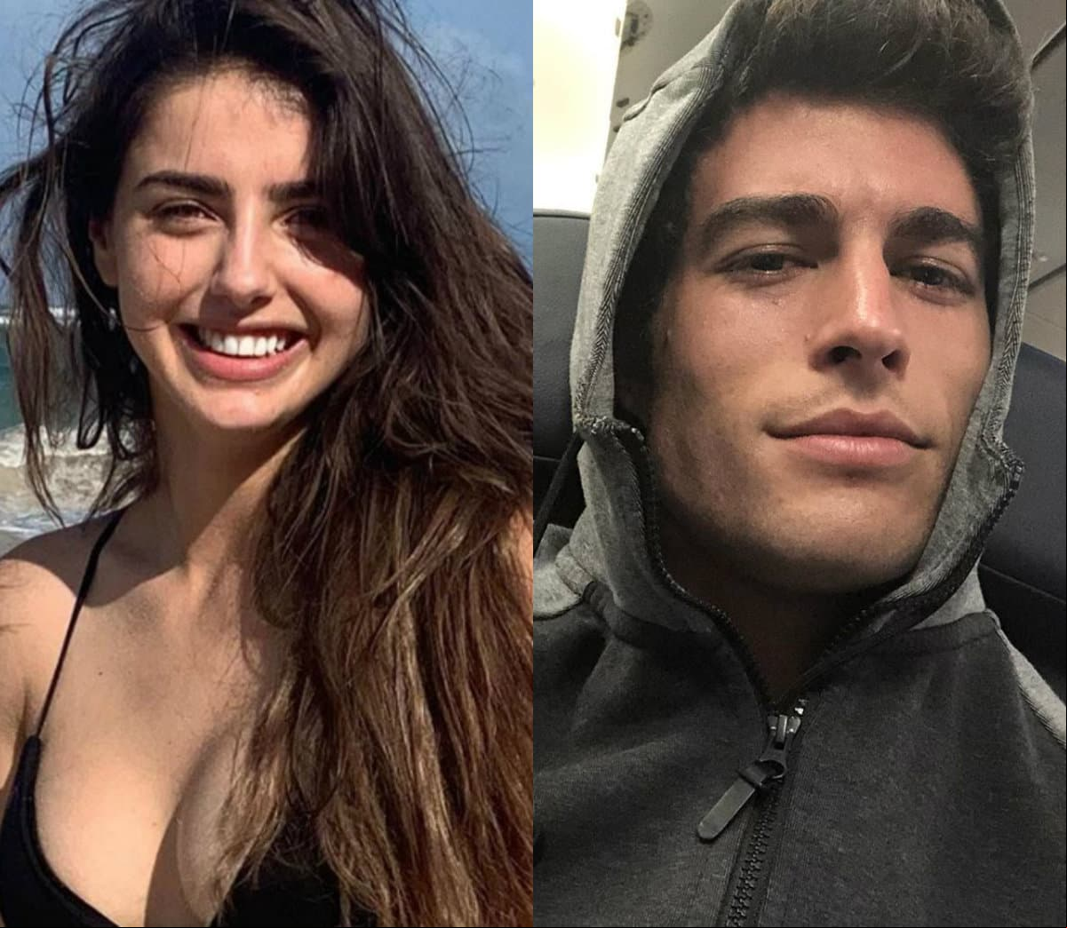 En la imagen que compartieron en sus respectivas redes sociales, la pareja aparece besándose y como pie de foto ambos se dedicaron un “Te amo”.