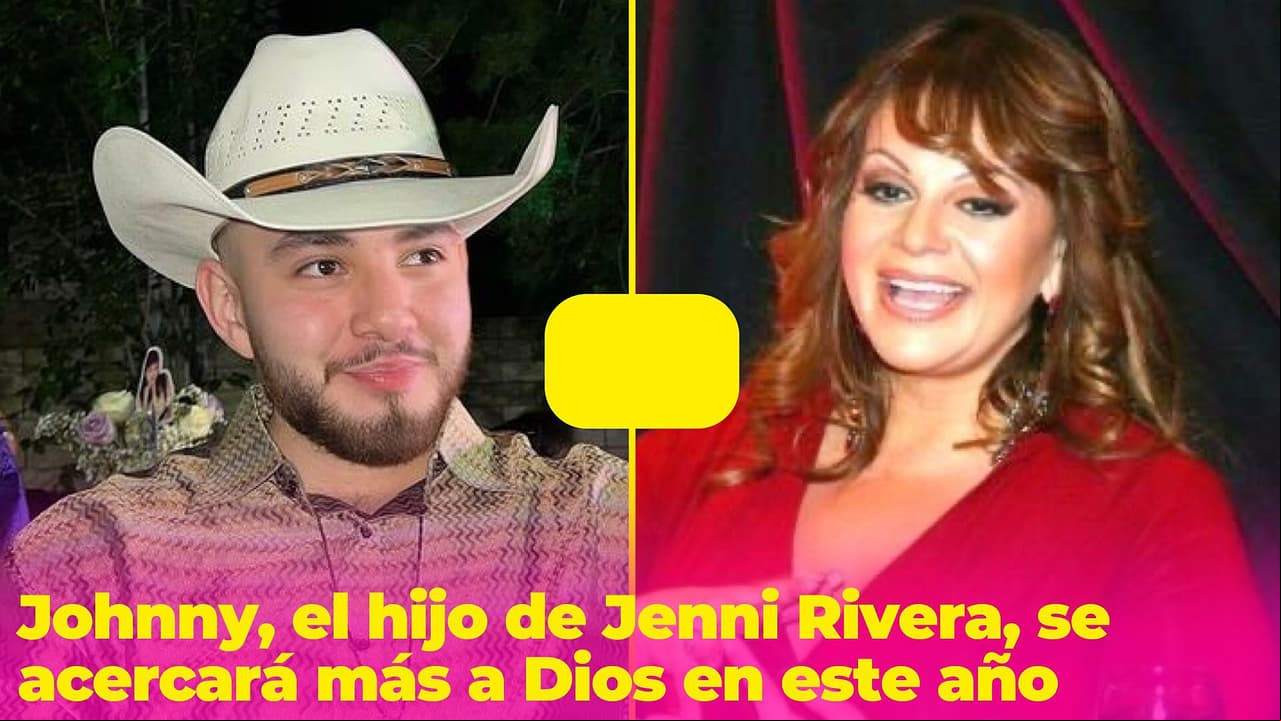 Johnny, el hijo de Jenni Rivera, revela que este año se acercará más a Dios como lo hizo su madre