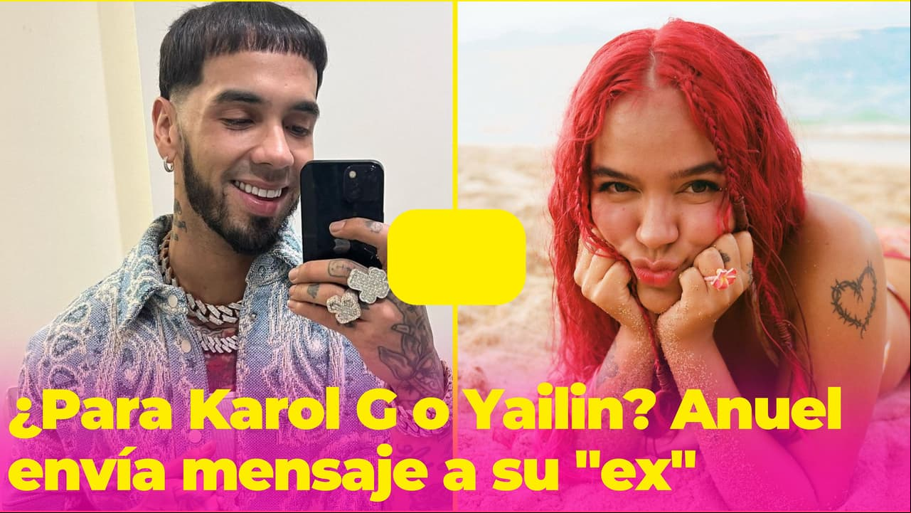 ¿Para Karol G o para Yailin? Anuel envía un contundente mensaje a su "ex" y hace enojar a fans