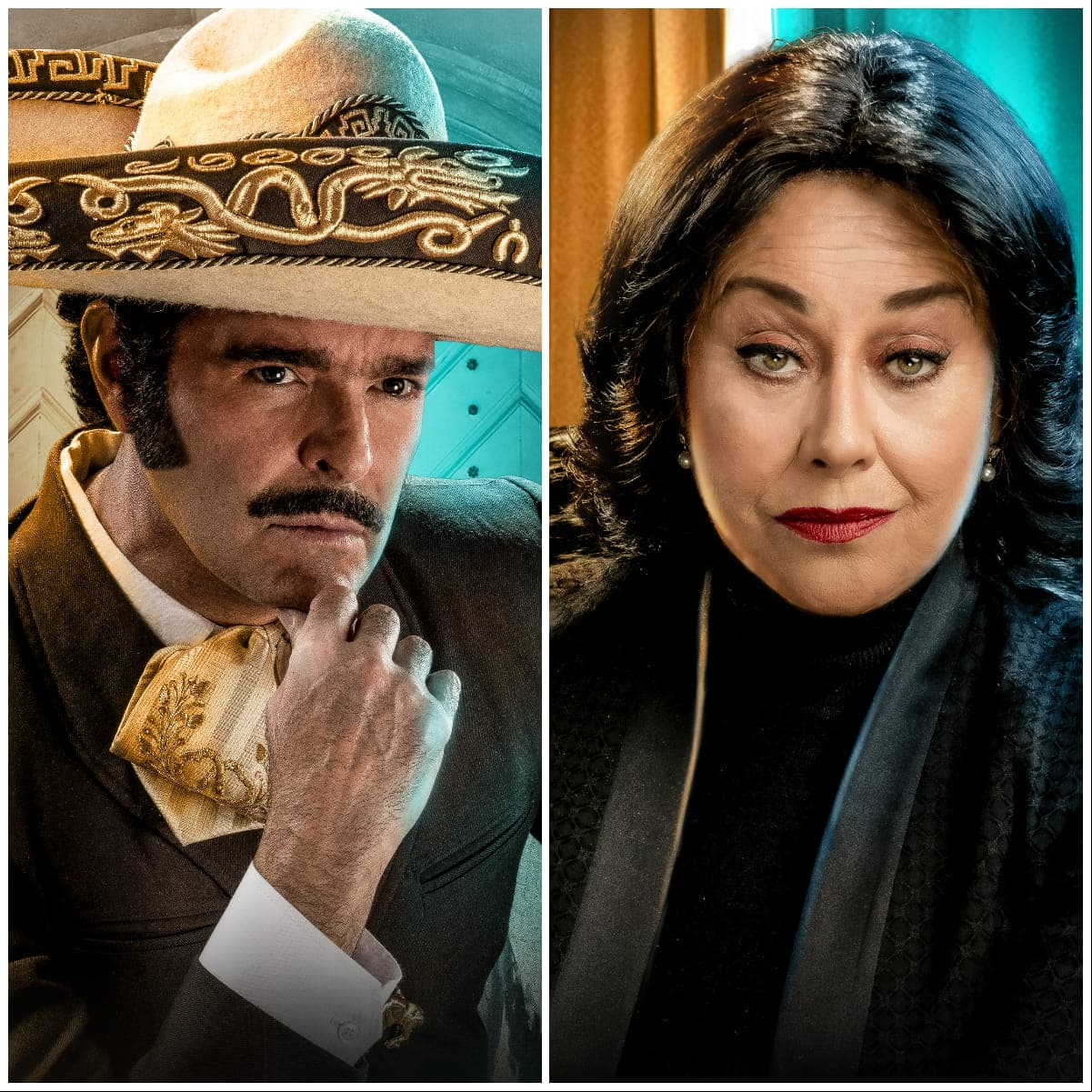 Así se ven Pablo Montero y Angélica Aragón en la serie ‘El último rey’