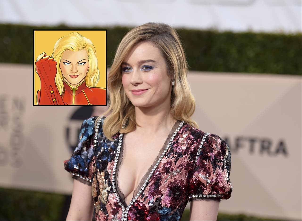 ¡Así luce Brie Larson como ‘Capitana Marvel’!