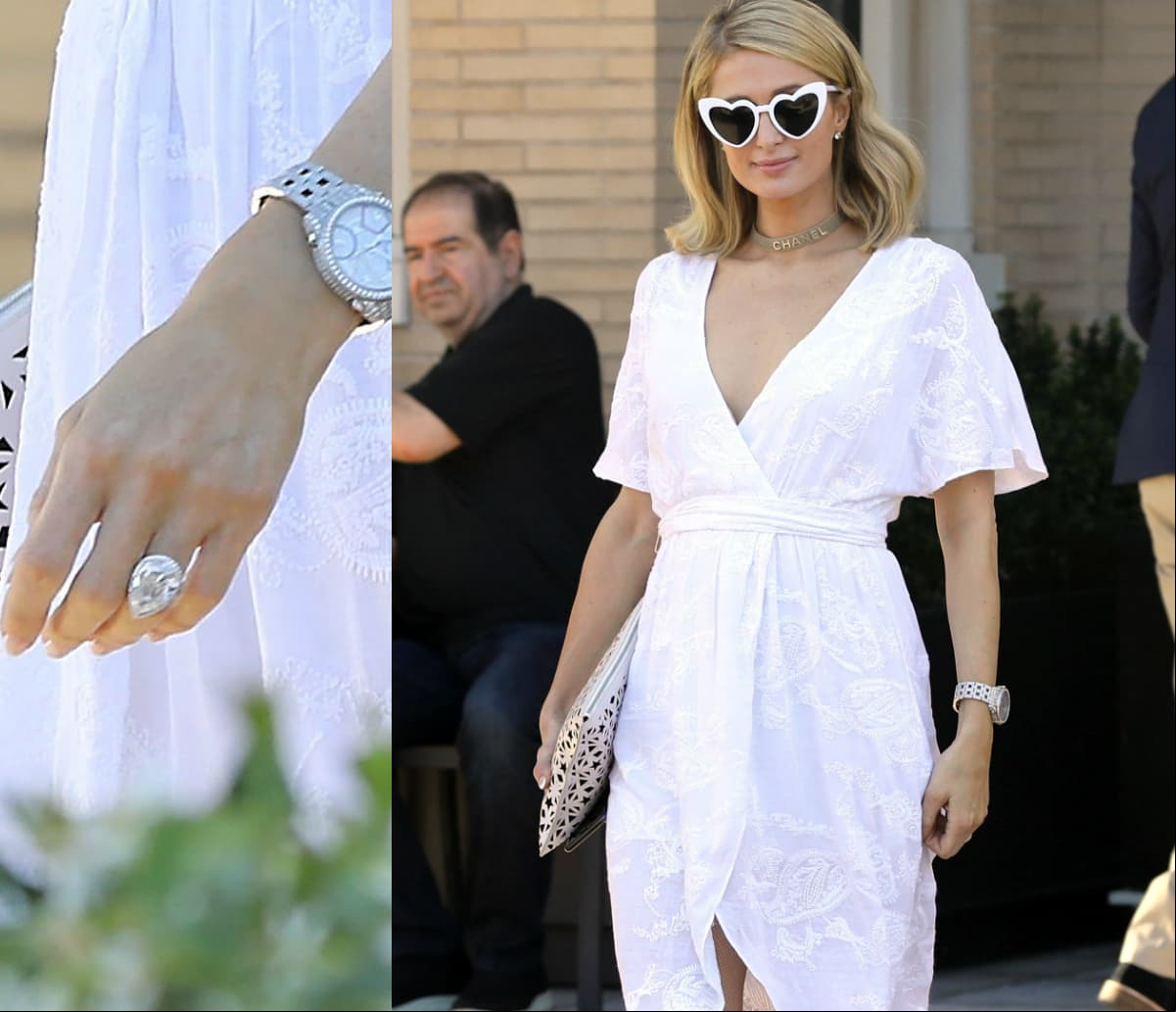 En diciembre de 2018, Paris Hilton anunció la cancelación de su boda con Chris Zylka, quien a principios del mismo año le entregó un anillo de compromiso valorado en cerca de 2 millones de dólares. El destino de la valiosa joya también acaparó titulares pues se dijo que la socialité no tenía intenciones de devolverlo.