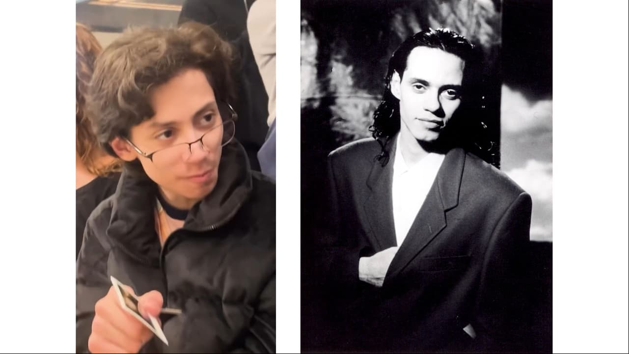 Max, hijo de Marc Anthony, se parece cada vez más al salsero.
