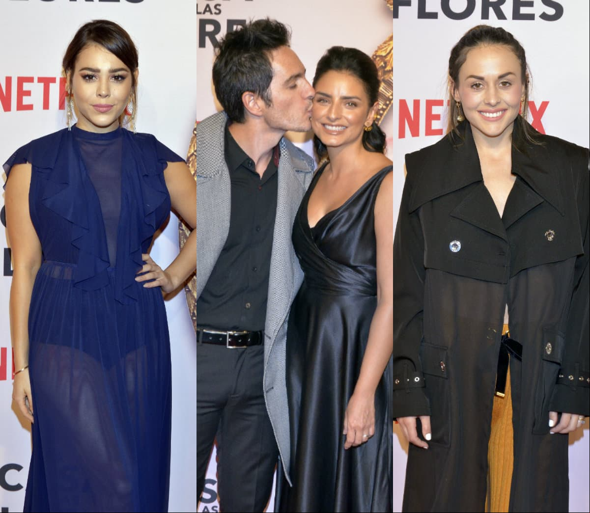 Aislinn Derbez, Zuria Vega, Danna Paola y otros famosos desfilaron en la alfombra roja de ‘La Casa de las Flores’