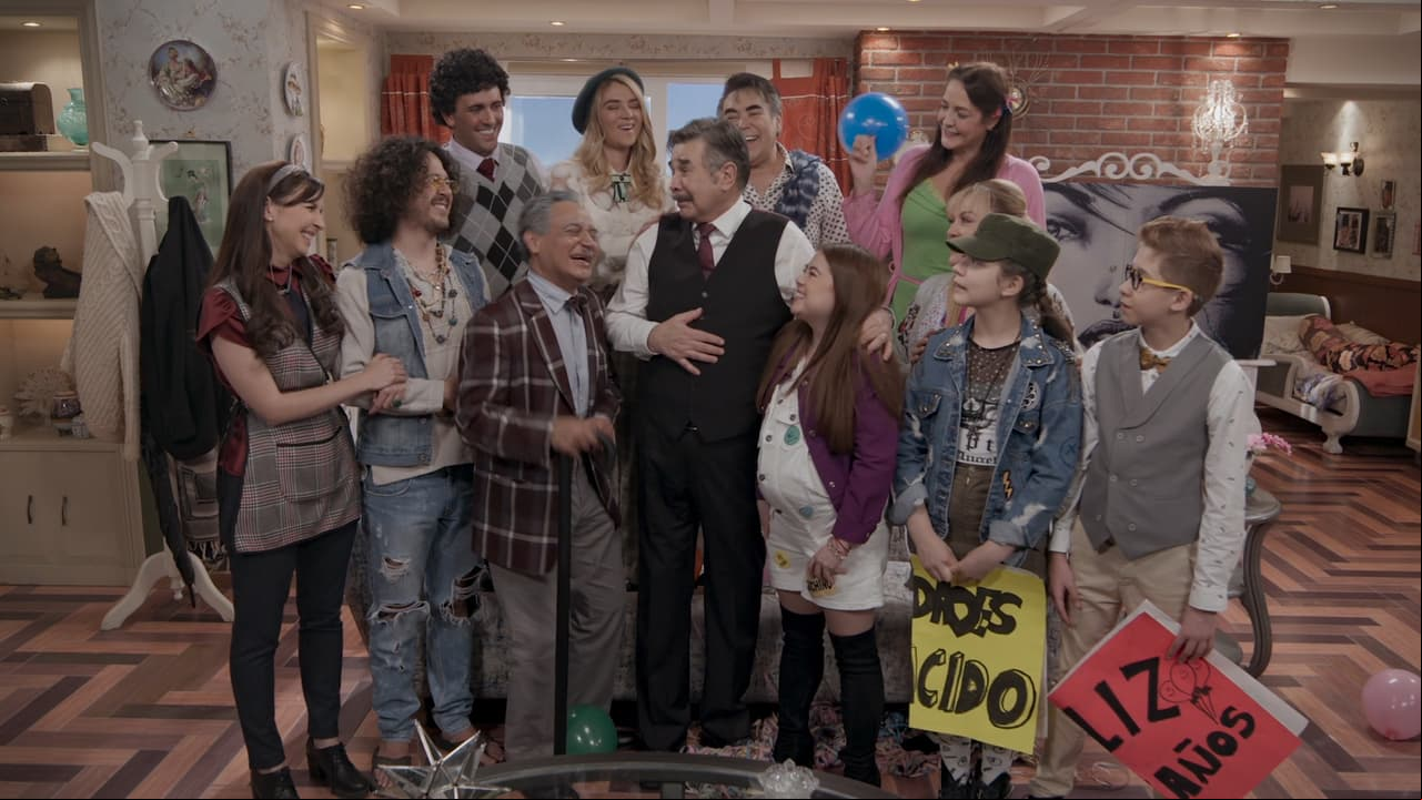 Al final, Plácido tiene el festejo que siempre quiso en compañía con su familia.