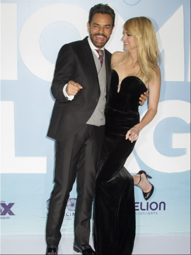 Anna Faris y Eugenio Derbez demostraron la buena química que existe entre ambos durante el evento