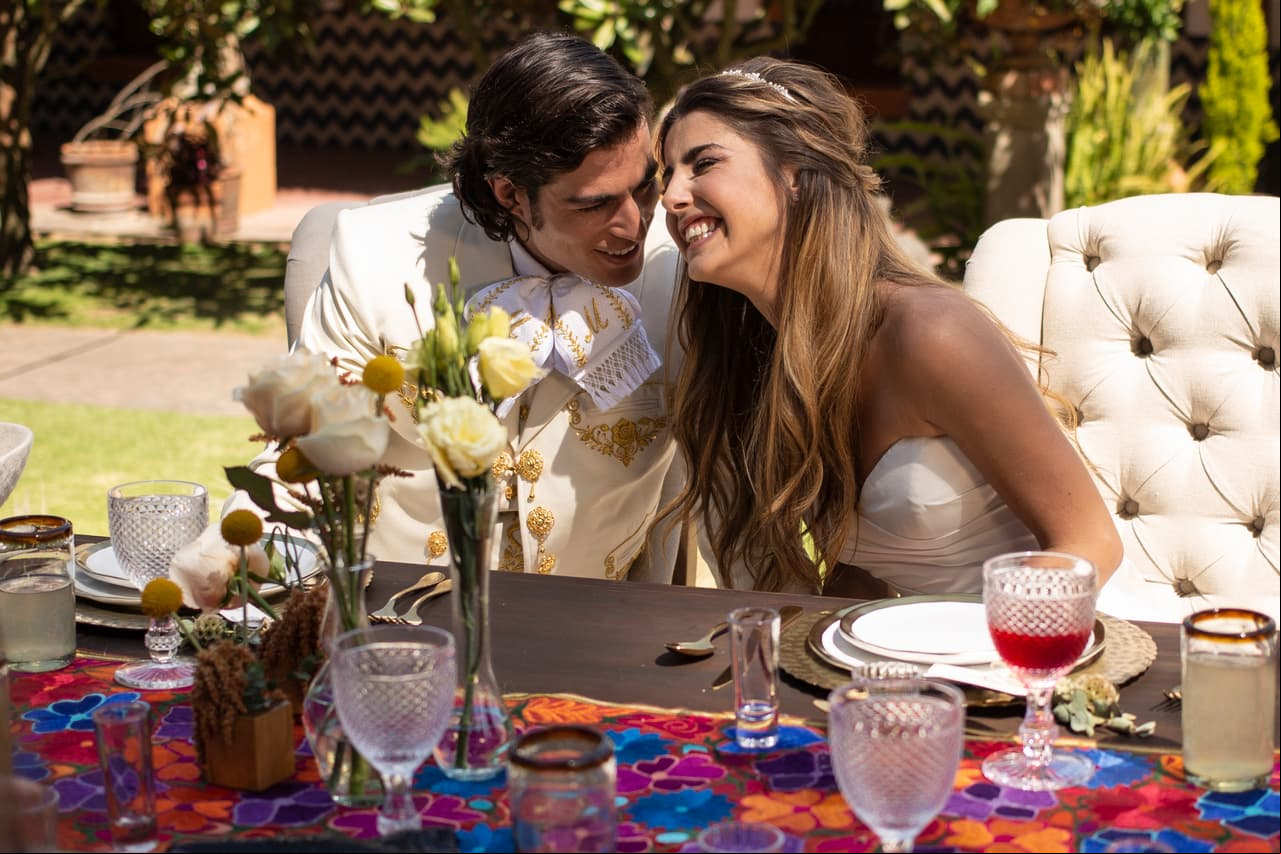 'Mateo' y 'Valeria' no podían ocultar su felicidad.