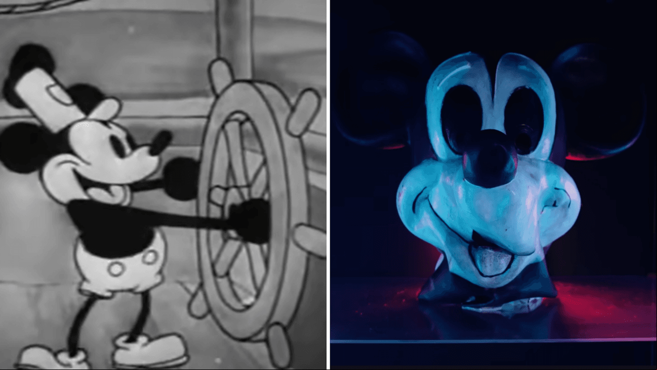 Mickey Mouse ahora es de dominio público y un asesino: película y videojuego le dan macabro giro