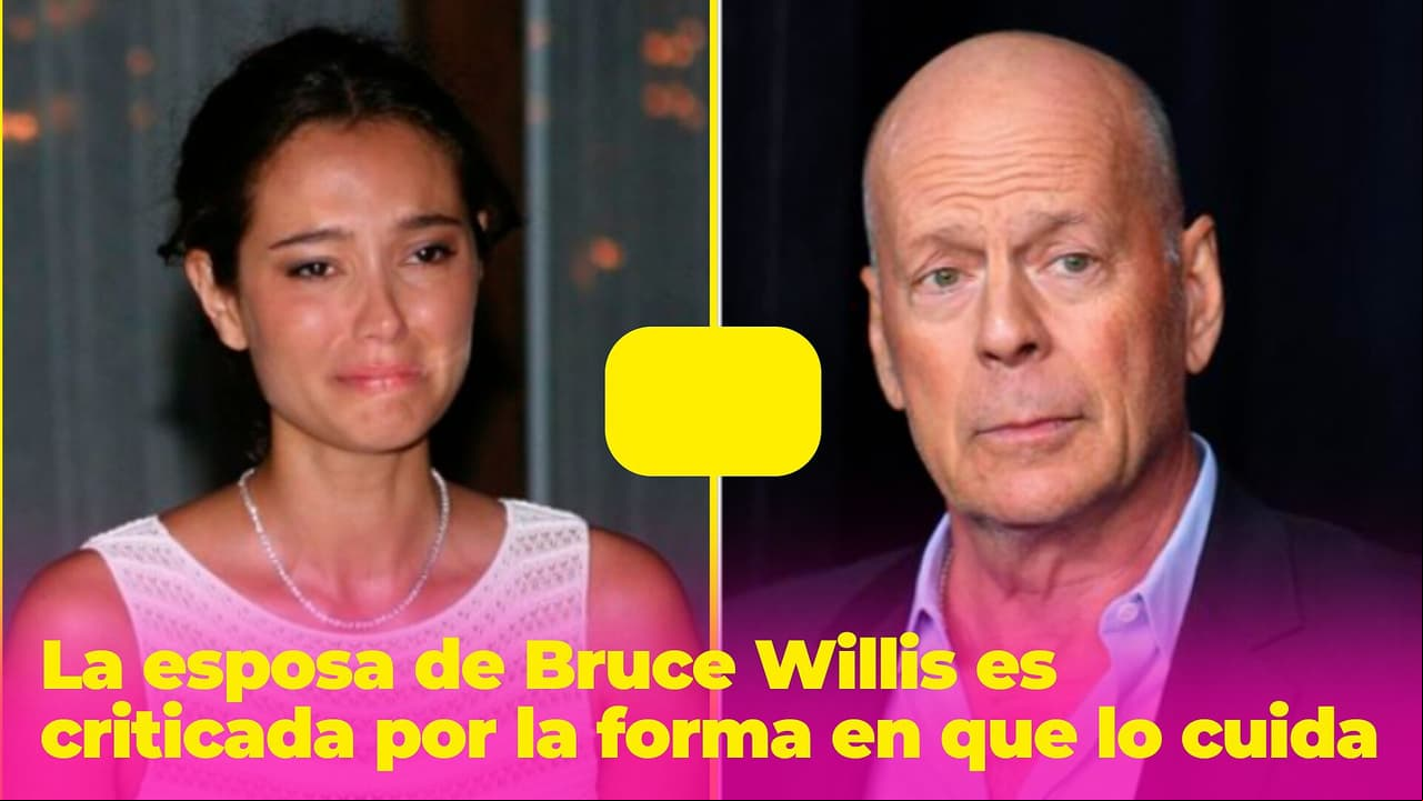 La esposa de Bruce Willis recibe críticas por la forma en que lo cuida: "No tengo elección"