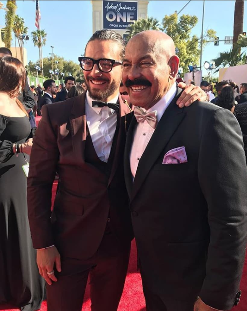 Maluma y Óscar d' León (FOTO: Instagram E! Latin America)