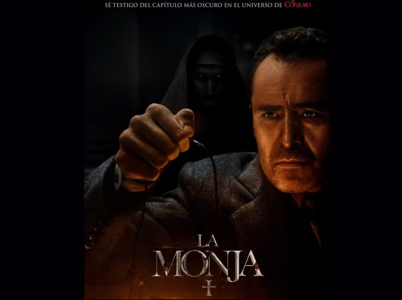 Demián Bichir en el nuevo póster de 'La Monja'