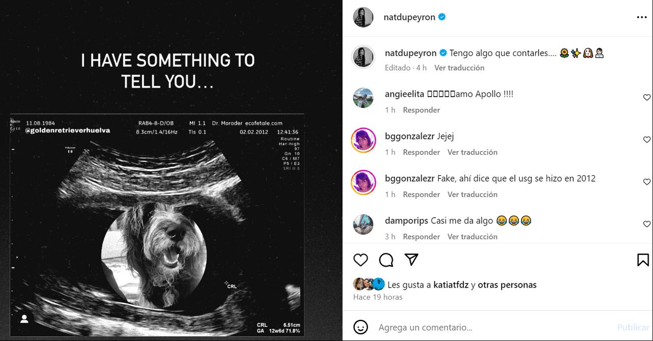 Hija de Yadhira Carrillo en La Otra publica ultrasonido