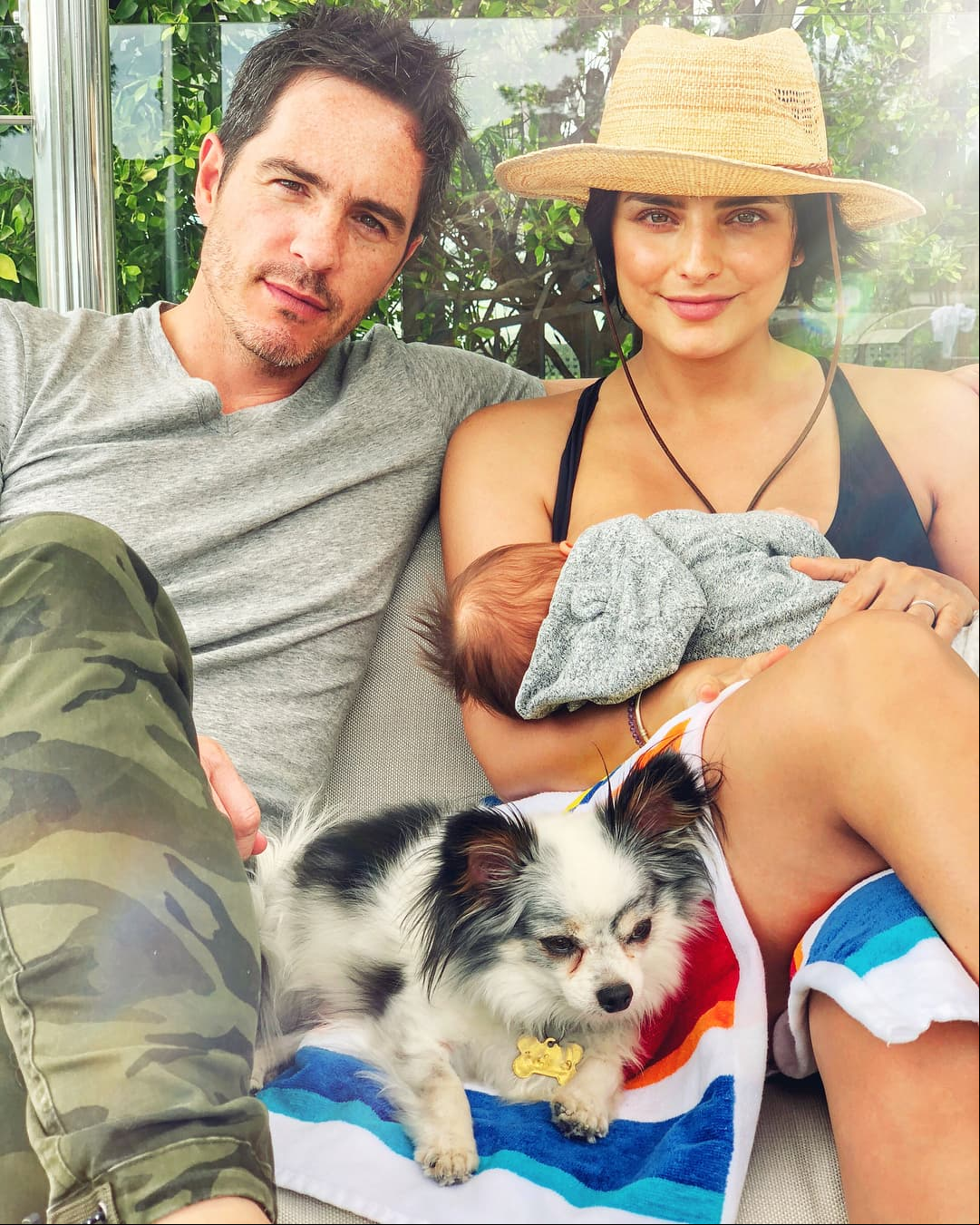 Aislinn Derbez y Mauricio Ochmann disfrutan disfruta de la etapa más bella de sus vidas: la paternidad