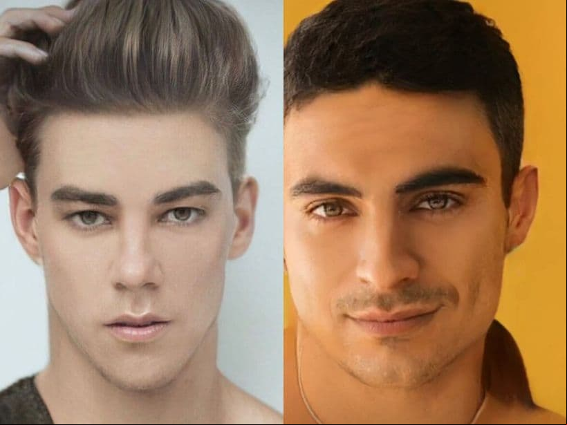 Aislinn Derbez, Jorge Salinas y otros famosos cambiaron de sexo gracias a una app, mostrando el impactante resultado en redes sociales