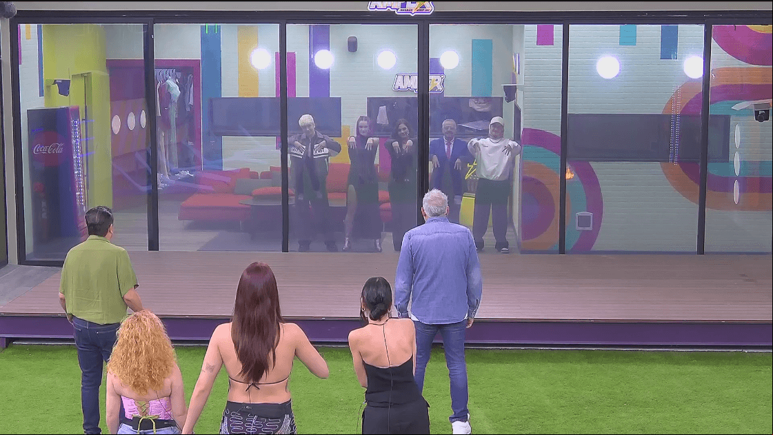 El Team Mar recibe a sus familiares en La Casa de los Famosos México