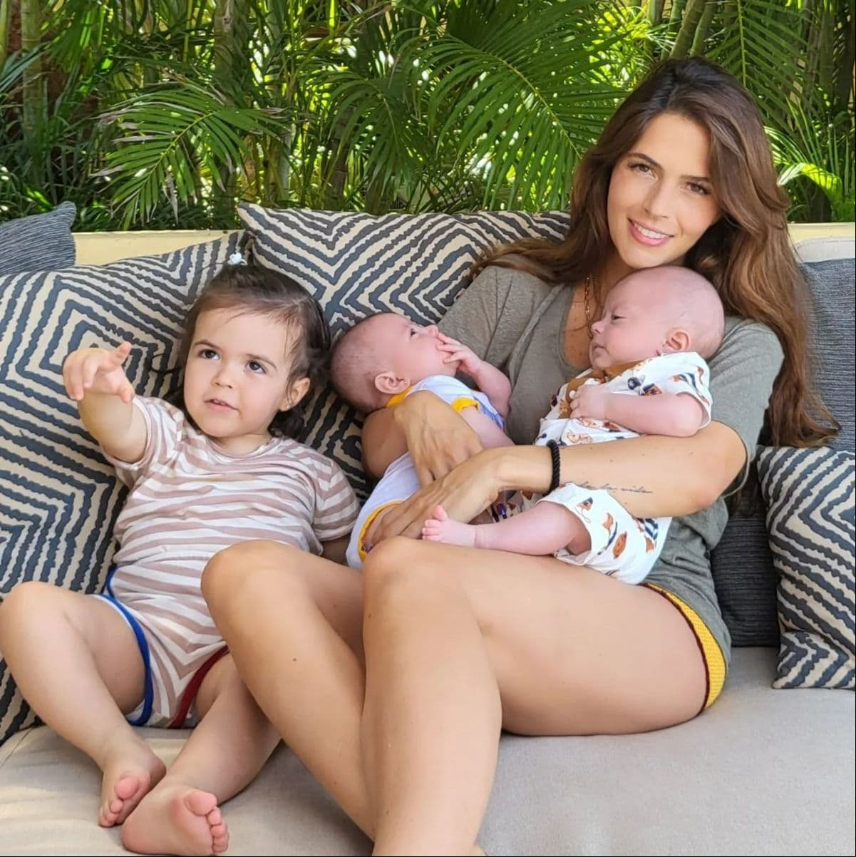 Claudia Álvarez y las fotos más tiernas que ha compartido de sus hijos