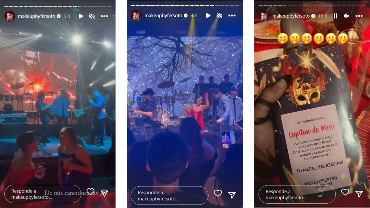 Daisy Anahy festejó con Eduin Caz un año más de vida.