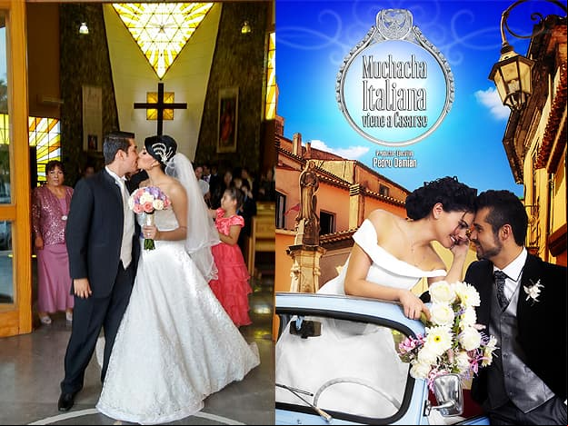 EXCLUSIVA: ¡Muchacha italiana viene a casarse cumple con boda de ensueño!