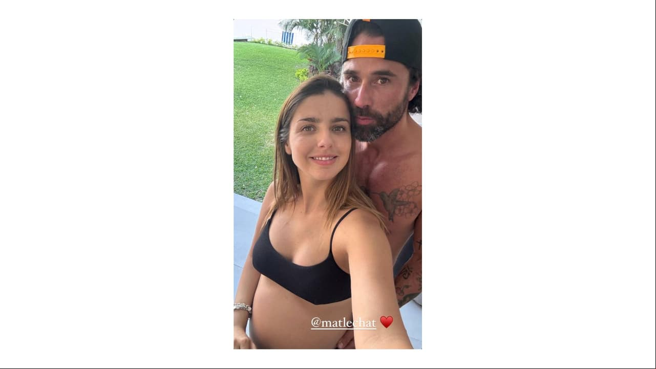 Michelle Renaud y Matías Novoa esperan a su primer hijo en común.