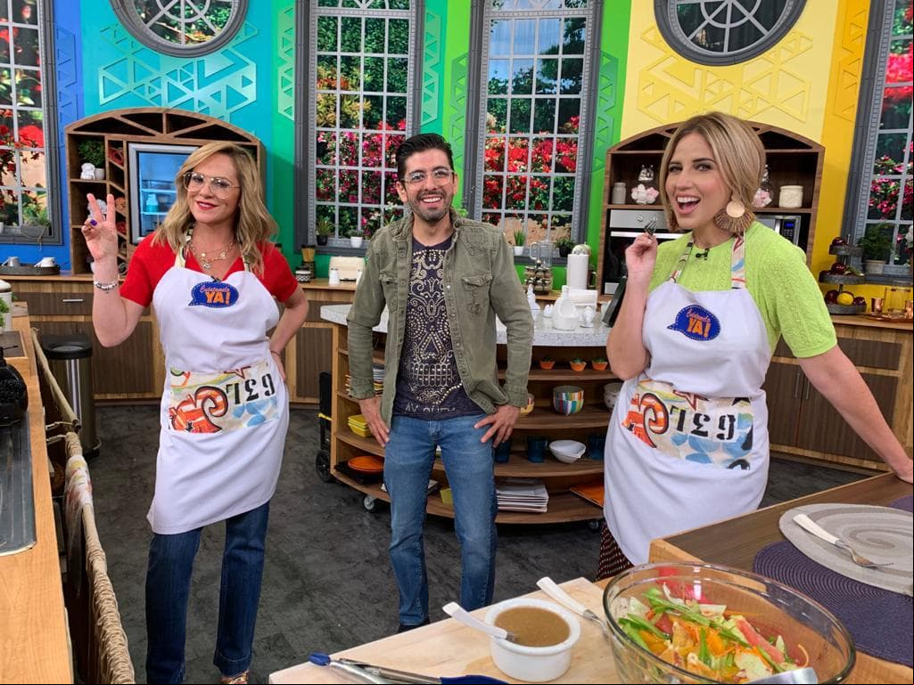 Al final, no dudó en posar para la cámara.