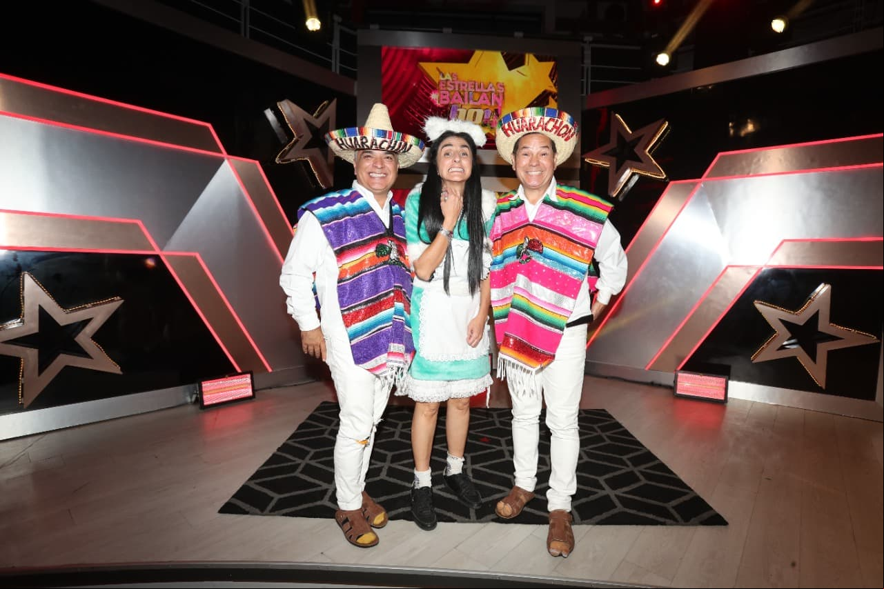 Excelsa y Huarachín y Huarachón. Los comediantes formarán el primer trío de la competencia en toda la historia de Las Estrellas bailan en Hoy.