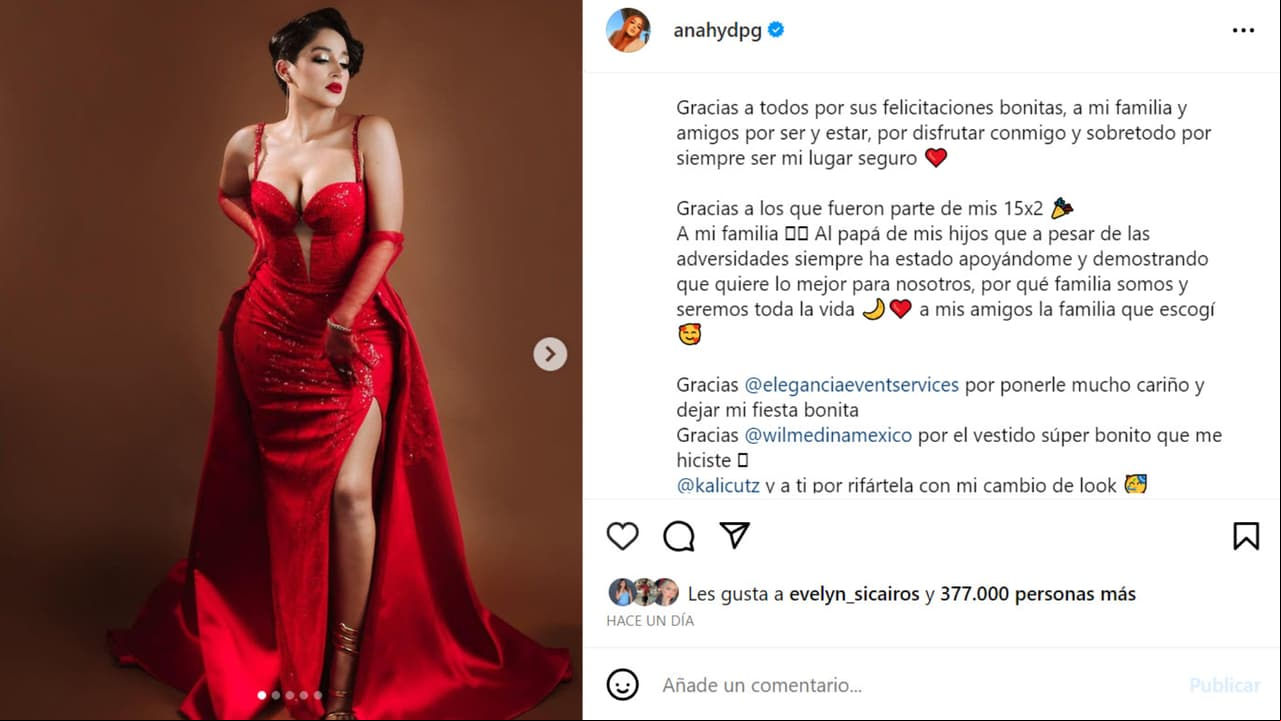 Este es el mensaje que colgó Daisy Anahy tras su cumpleaños 30.