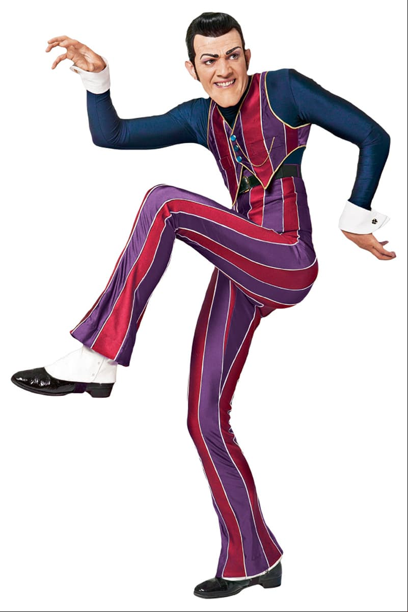 Stefán Karl Stefánsson interpretó a 'Robbie Rotten'