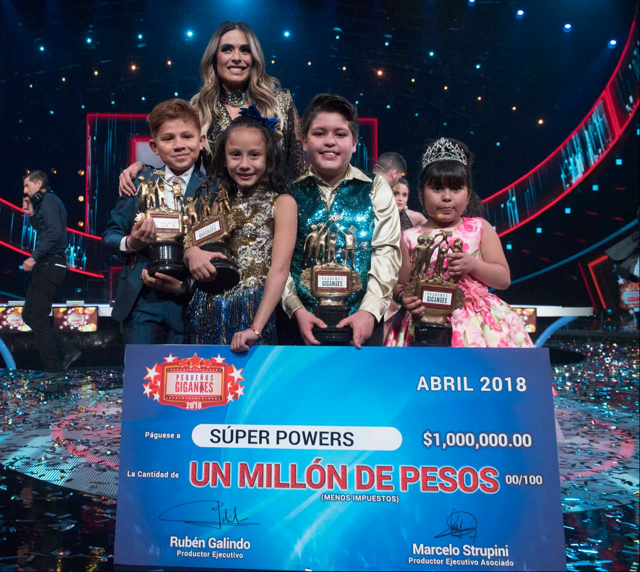 ¡Los Super Powers ganaron Pequeños Gigantes 2018! ¡Felicidades a este gran escuadrón!