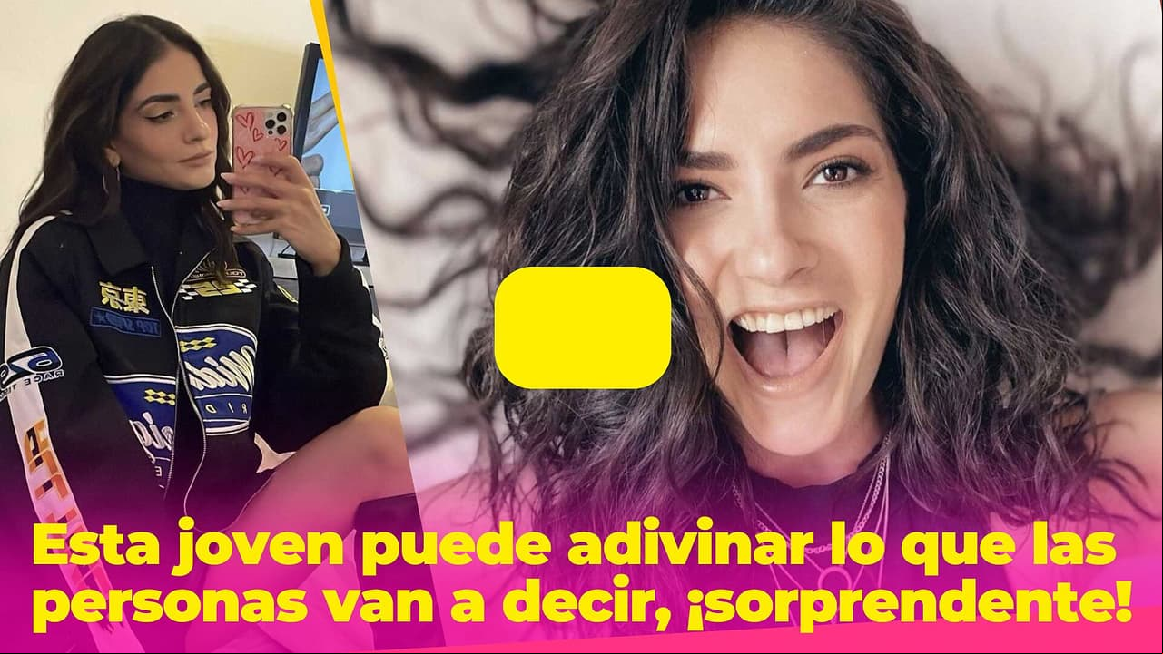 Esta joven puede imitar a la gente en tiempo real: ¡adivina lo que van a decir!